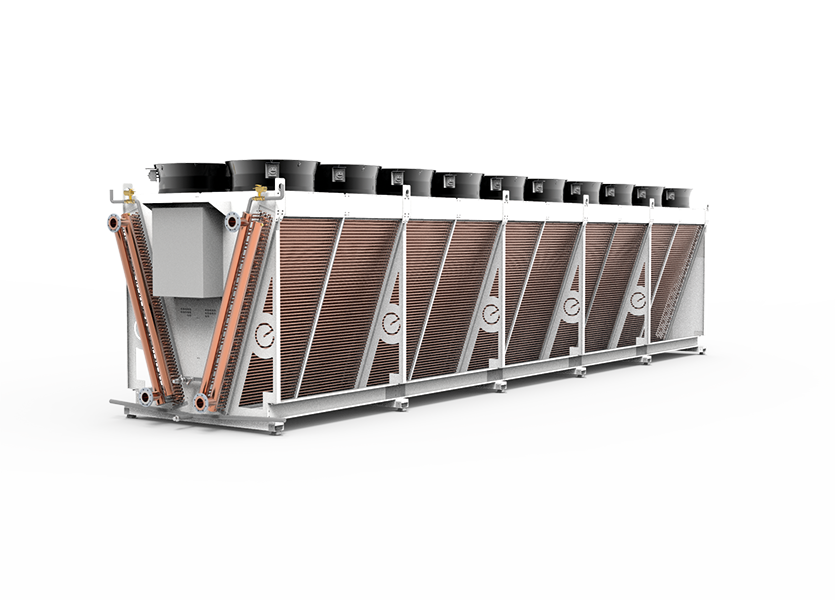 Enex Technologies Presents the New Industrial VShaped Dry Cooler 