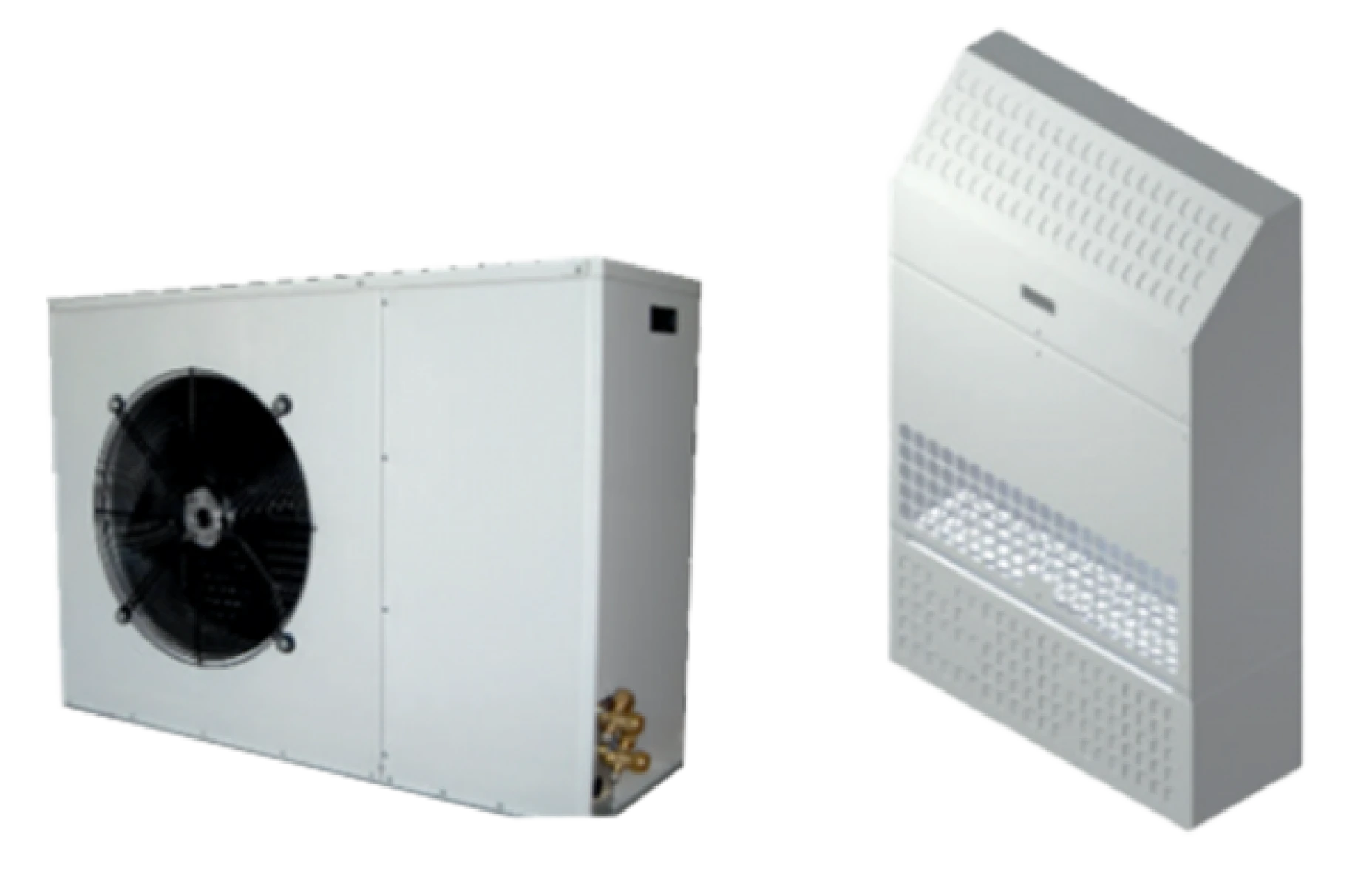 Wall mounting without free cooling