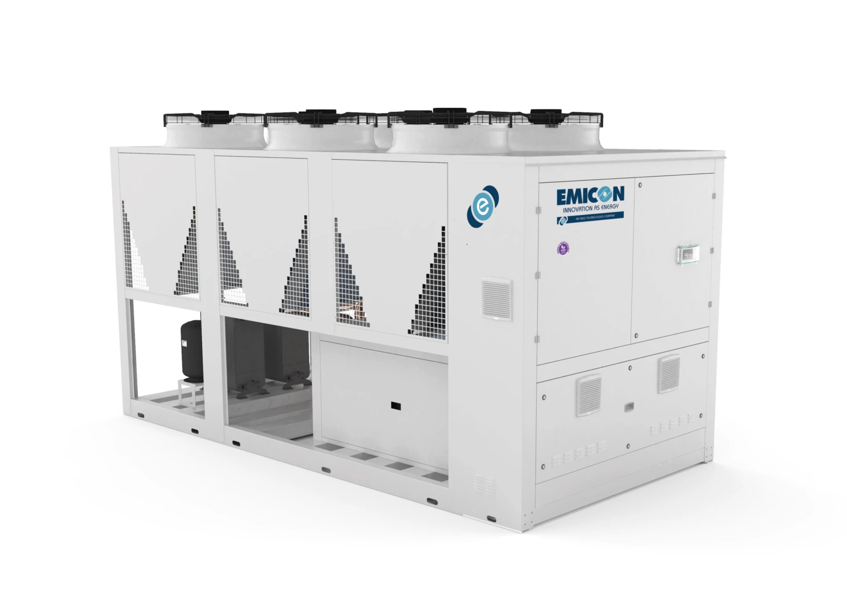 Aire-gua de tornillo 4-tuberías