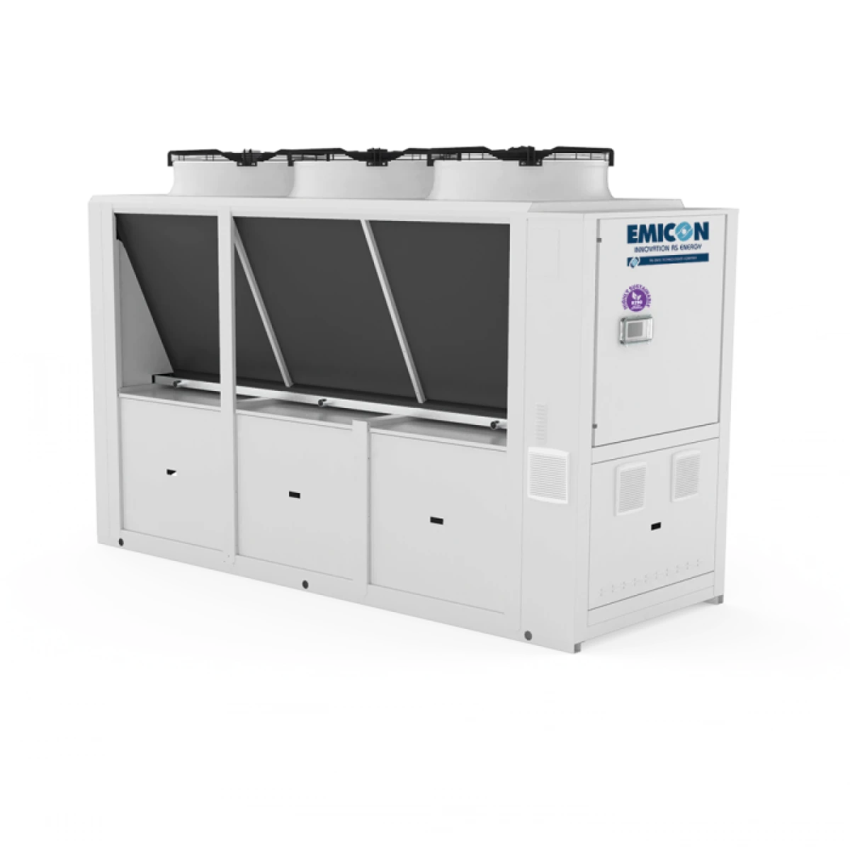 Air-to-water reciprocating heat pump