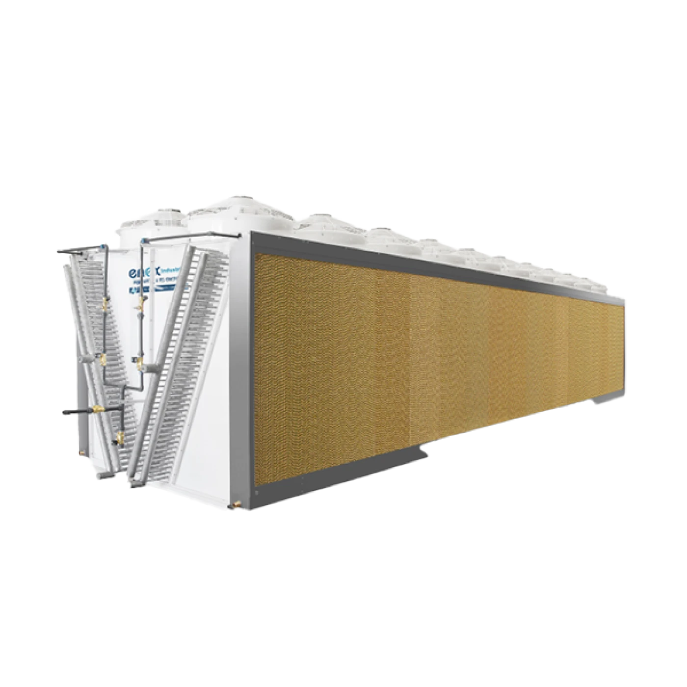 V-shaped Adiabatic Air Condensers (StSt/Al, Cu/Al)